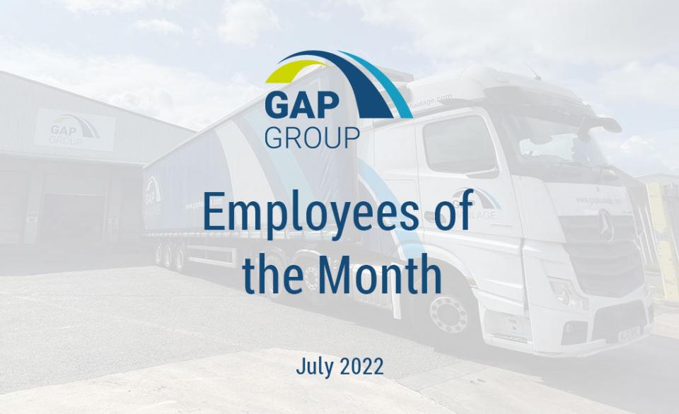 employees of the month july 2022