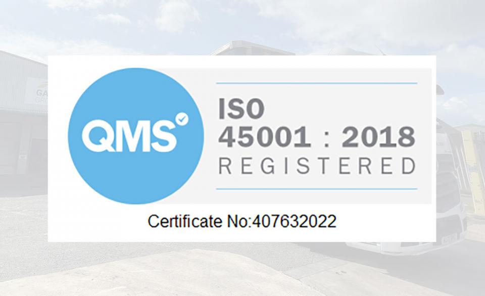gap achieve iso 9001 14001 and now 45001 accreditation